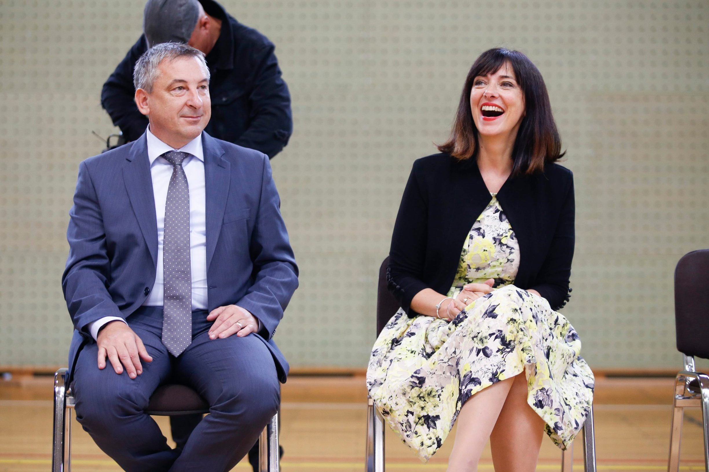 Predrag Štromar i Blaženka Divjak