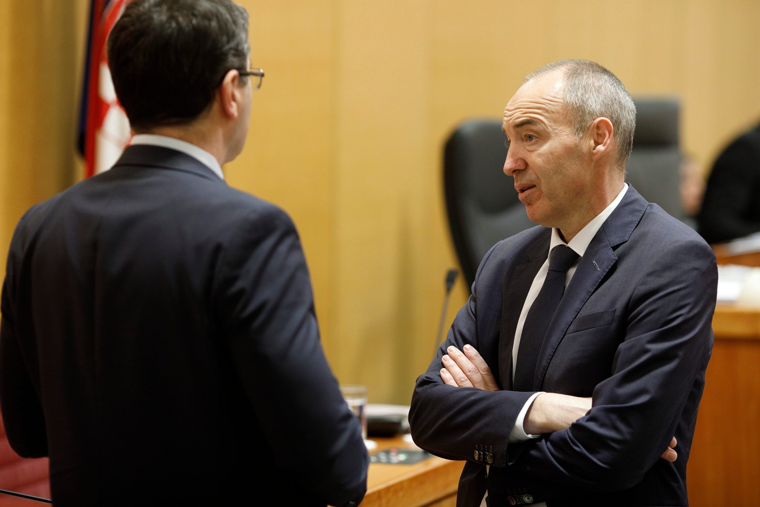 Damir Krstičević u Saboru (Arhiva)