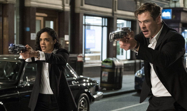 Tessa Thompson i Chris Hemsworth