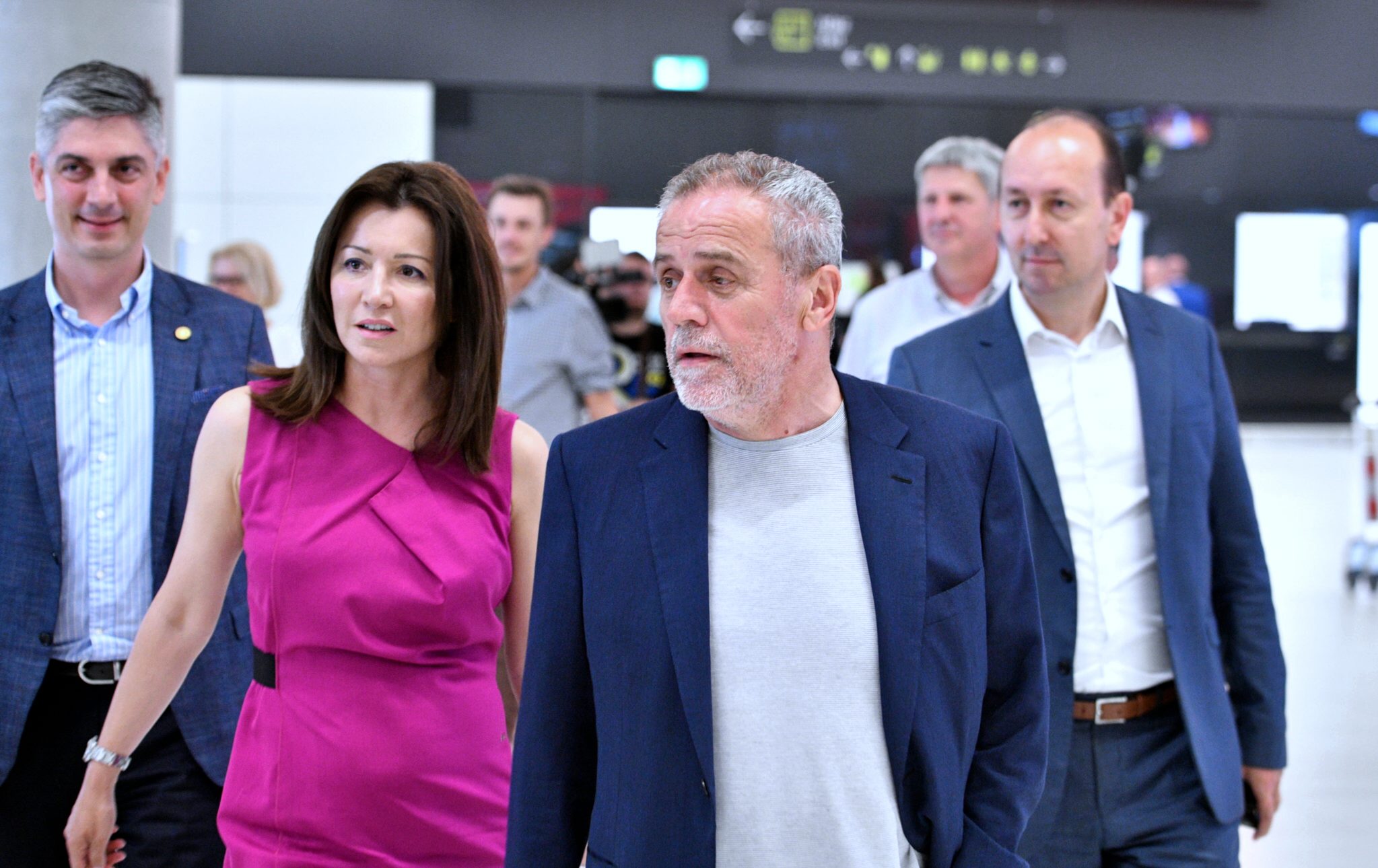 Na fotografiji: Martina Bienenfeld, Milan Bandić