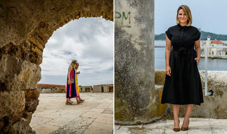 Antonija Blaće (desno)