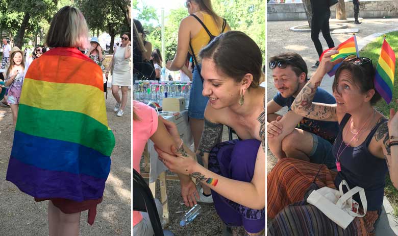 Prizori s devete splitske Povorke ponosa