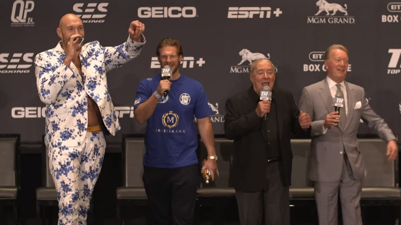 Fury, Davison, Arum i Warren