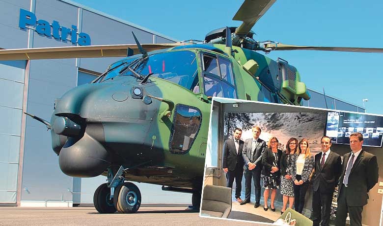 pomoćnik ministra Zvonimir Novak (prvi zdesna na manjoj fotografiji) bio je lani u Upravi finske tvrtke