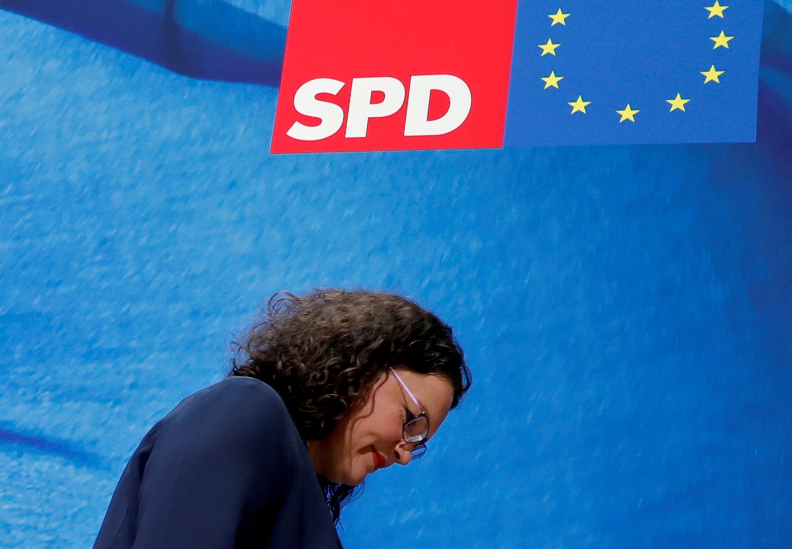Andrea Nahles, dosadašnja čelnica SPD-a, nije uspjela stranku vratiti na drugo mjesto po snazi u zemlji 