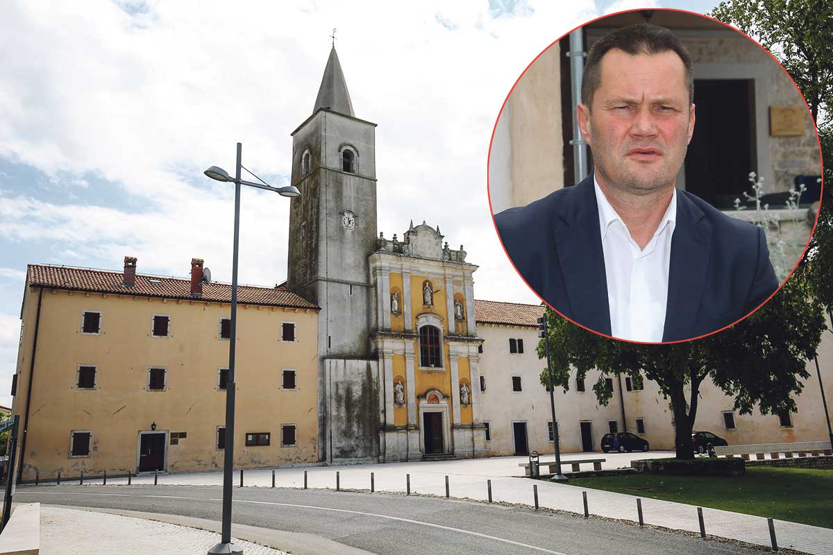 Općina Sveti Petar u Šumi. 
Mario Bratulić, načelnik općine (u krugu)