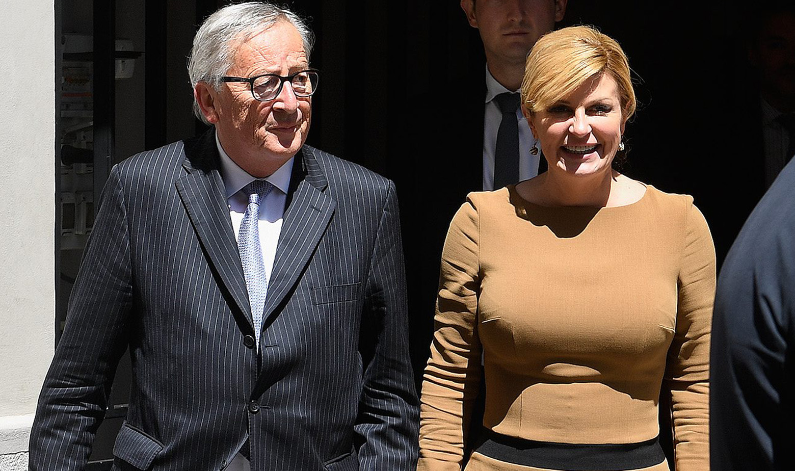 Jean-Claude Juncker i Kolinda Grabar Kitarović