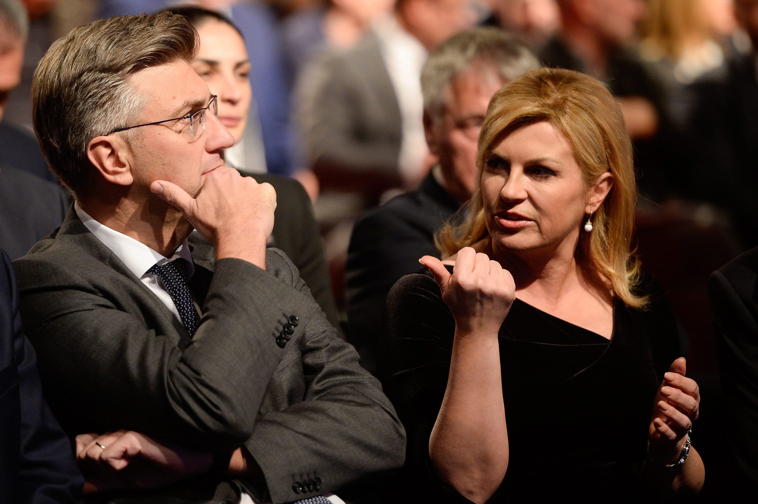Andrej Plenković i Kolinda Grabar Kitarović