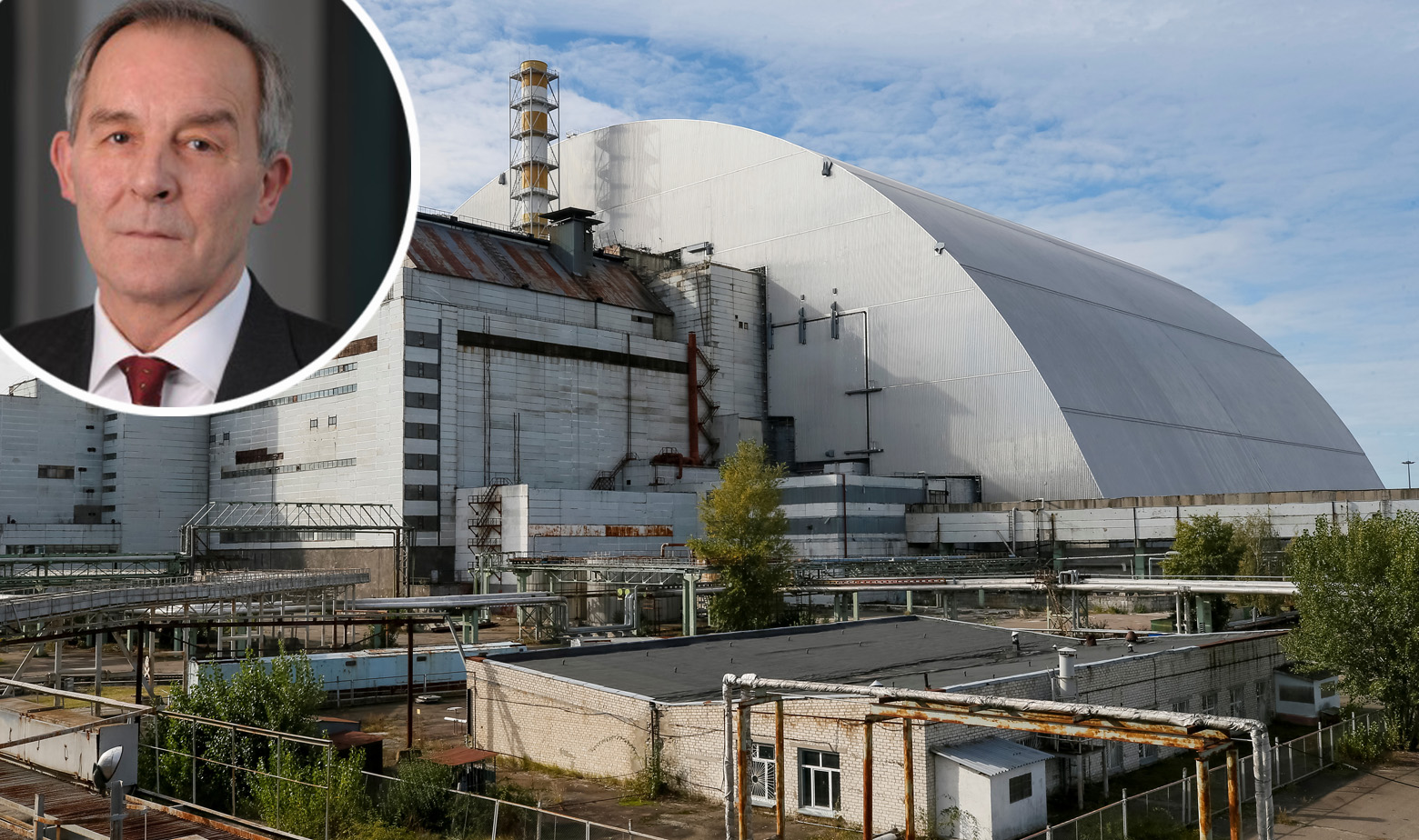 Vince Novak i divovski svod nad reaktorom u Černobilu