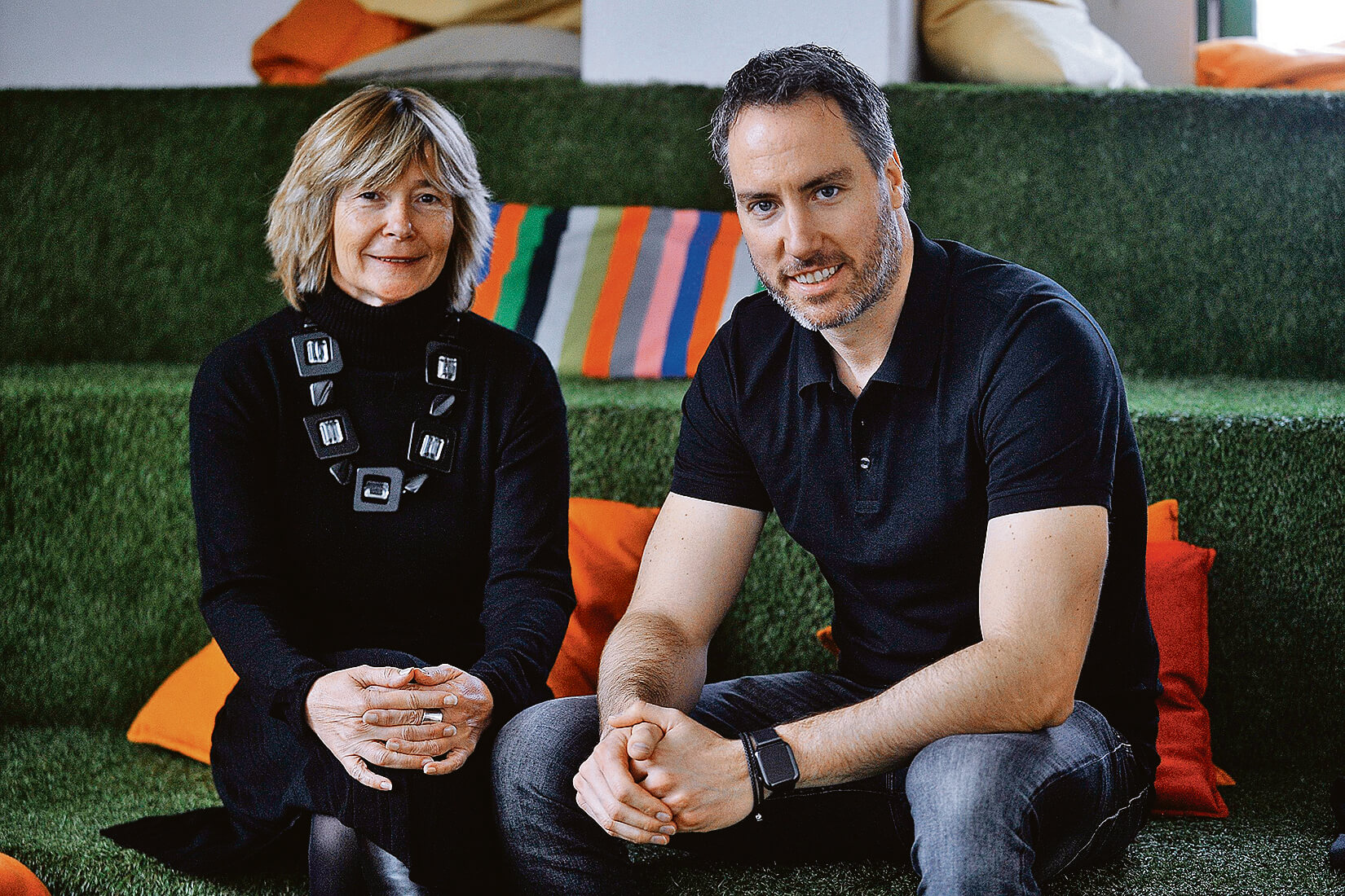 Ivana Šoljan, suosnivačica HUB-a 385, i Robert Bukvić, vlasnik Rent24 