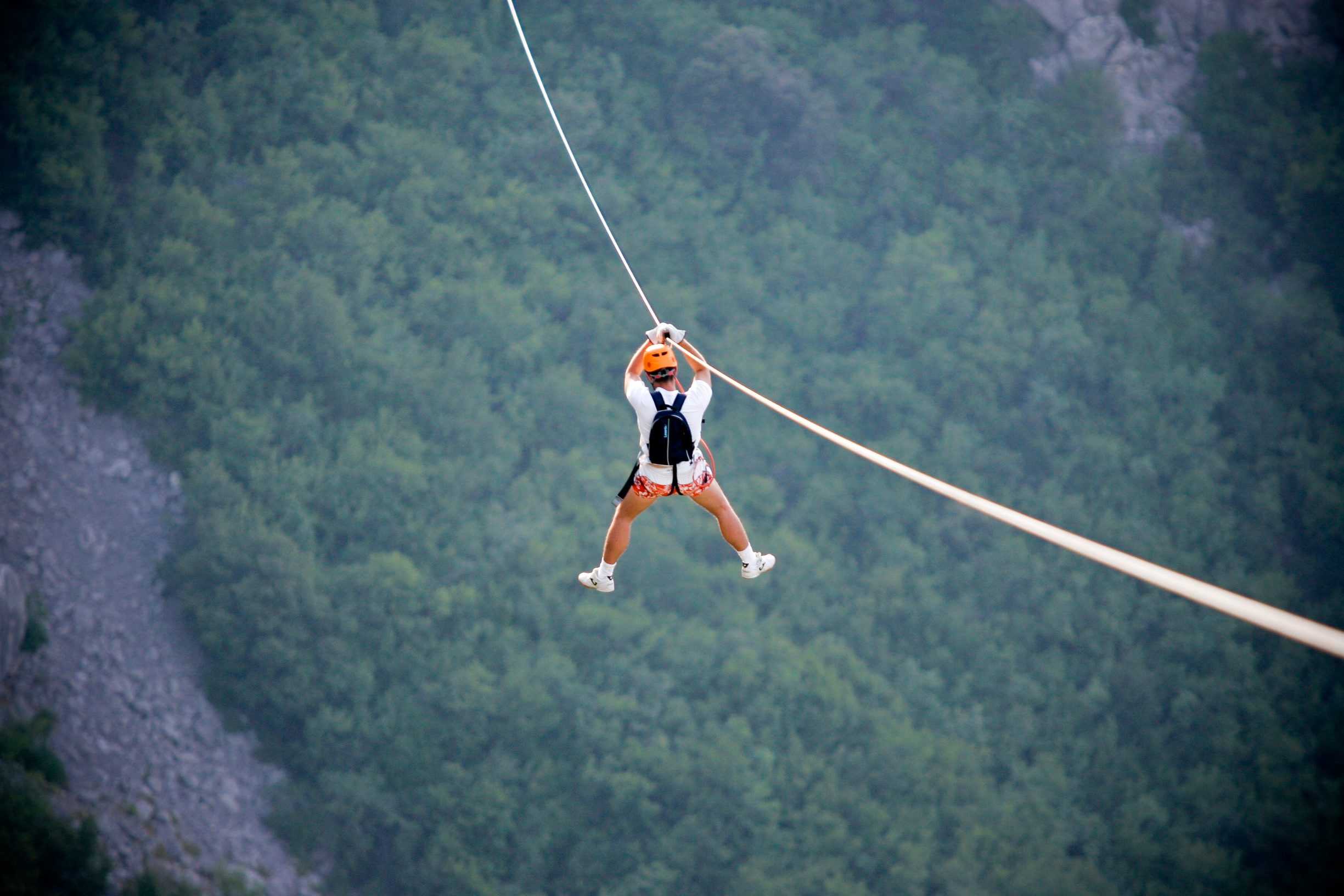 Adrenalinski park Zipline Omiš