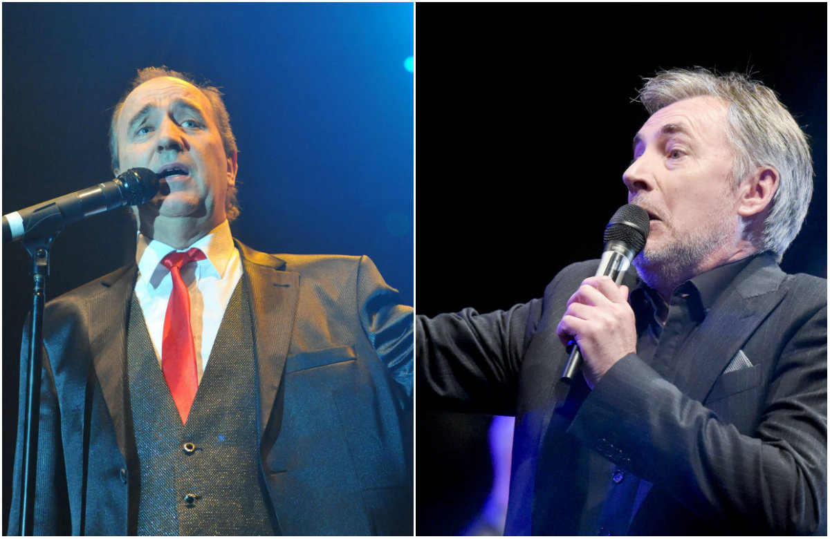 Mladen Grdović (lijevo), Miroslav Škoro (desno)