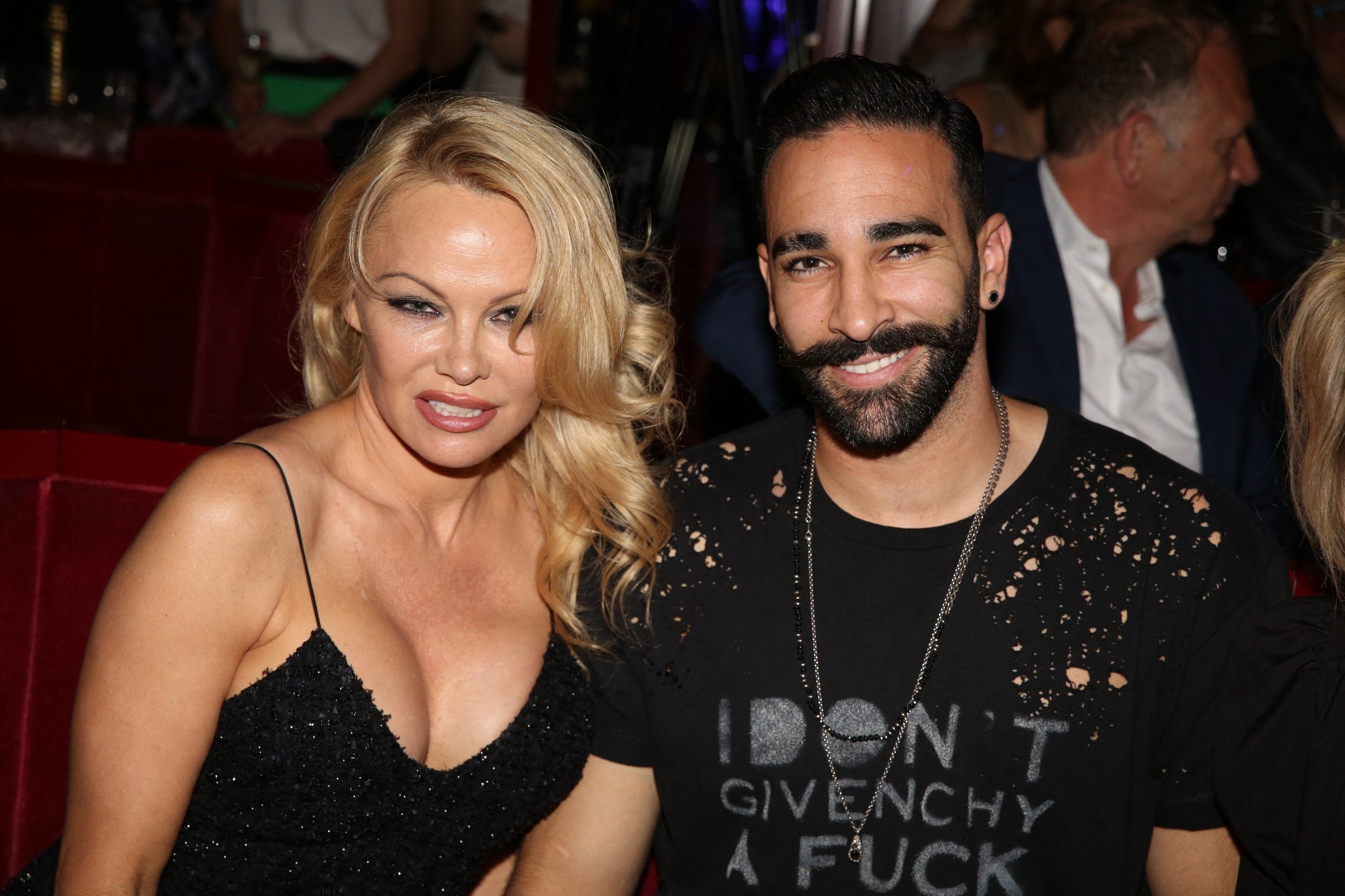 Pamela Anderson i Adil Rami snimljeni početkom lipnja 2019. u Parizu
