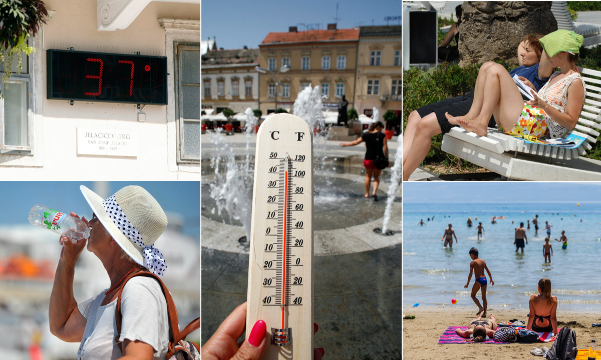 Ilustracija, toplinski val