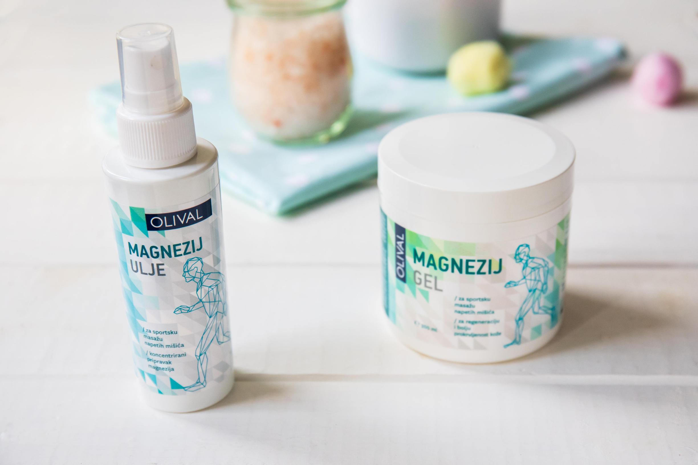 Olival Magnezij gel i Magnezij ulje