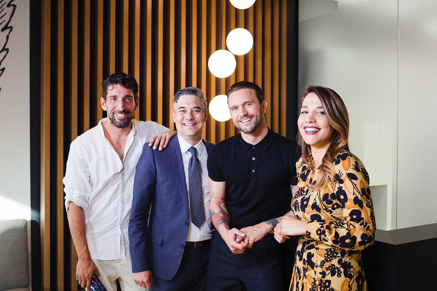 Slavko Sobin, Daniel Baketić, Luka Nižetić i Marijana Batinić.