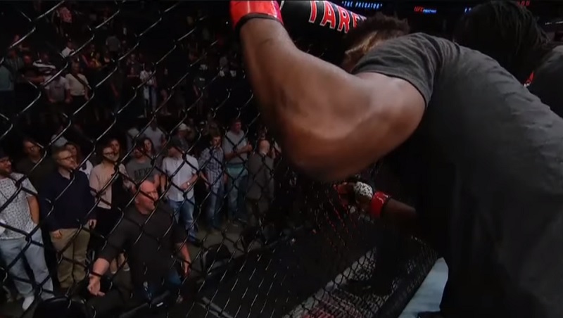 Francis Ngannou i Dana White