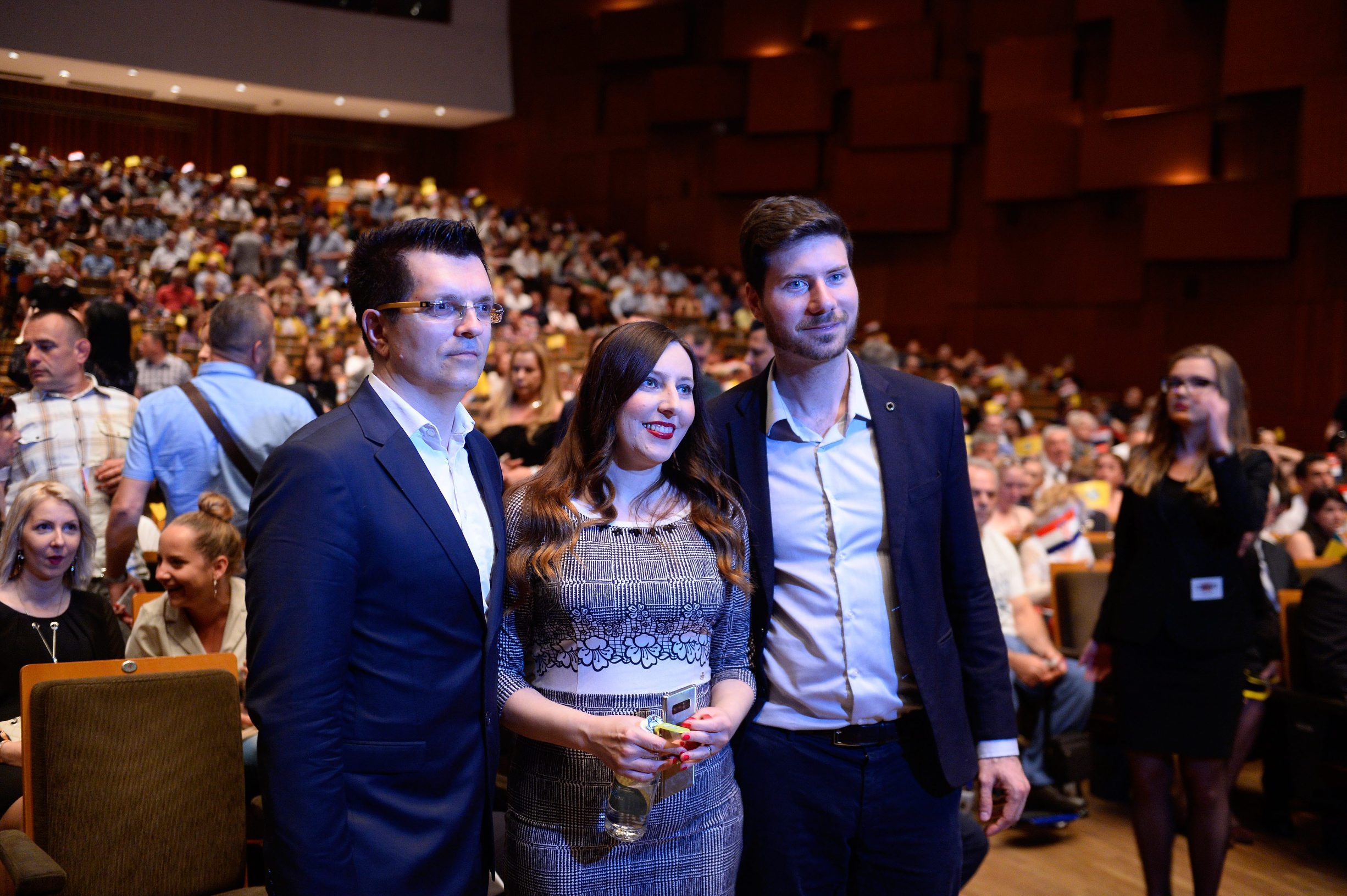 Branimir Bunjac, Vladimira Palfi i Ivan Pernar