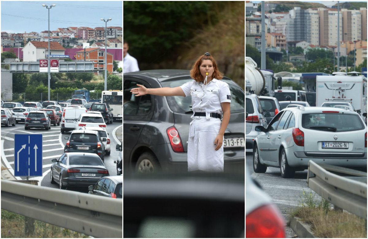 Prometne gužve u Splitu, Solinu i Zadru