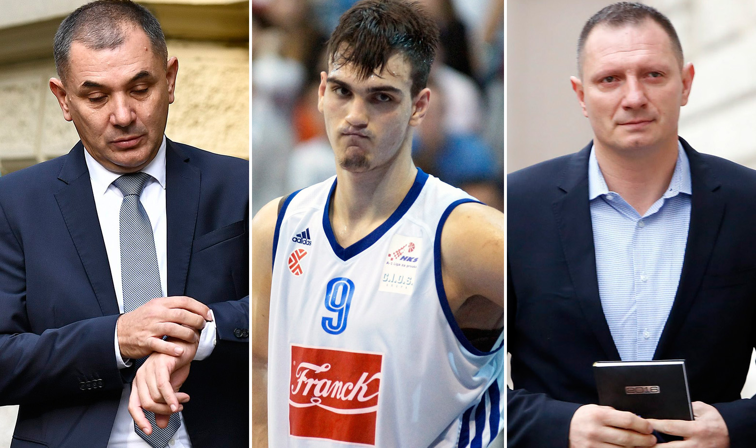 Ivica Lovrić, Dario Šarić i Josip Klemm