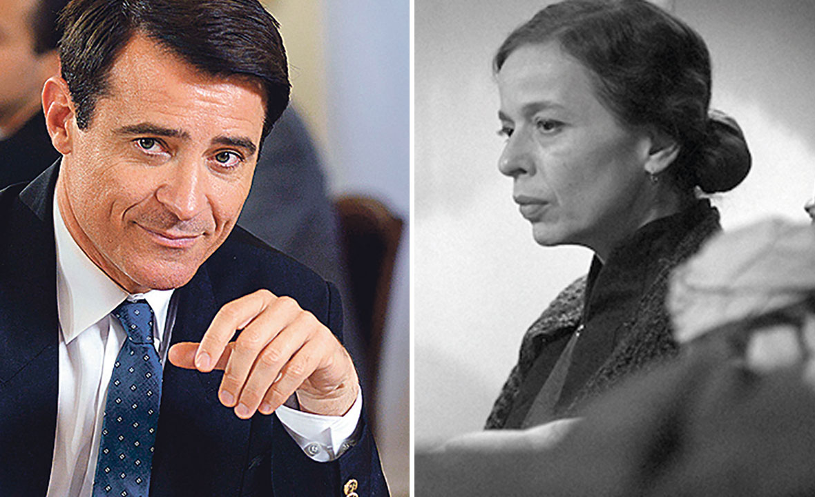 Goran Višnjić u filmu 'General' (lijevo) i Alma Prica u filmu 'Dnevnik Diane Budisavljević' (desno)