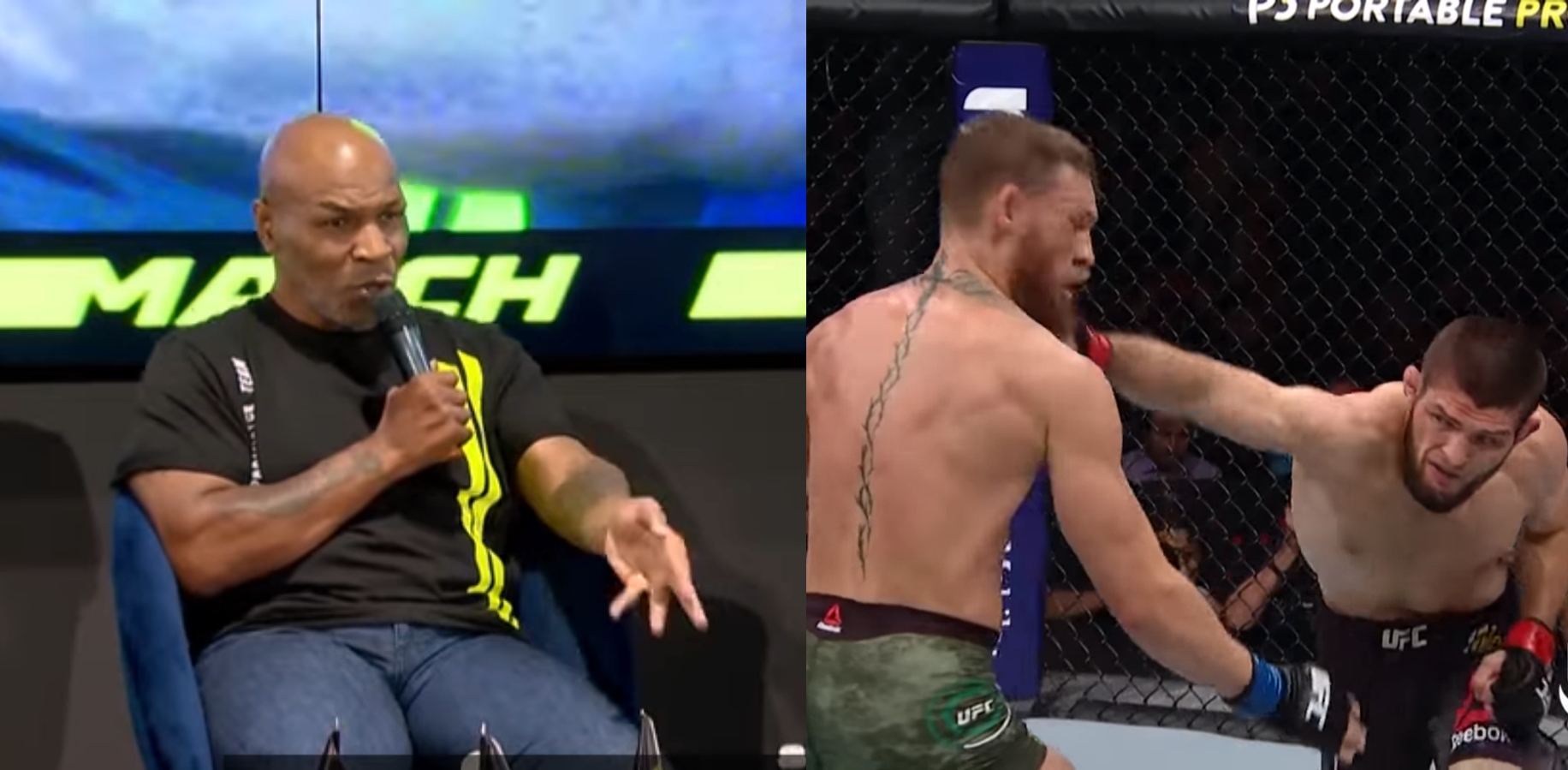 Mike Tyson, Conor McGregor i Khabib Nurmagomedov
