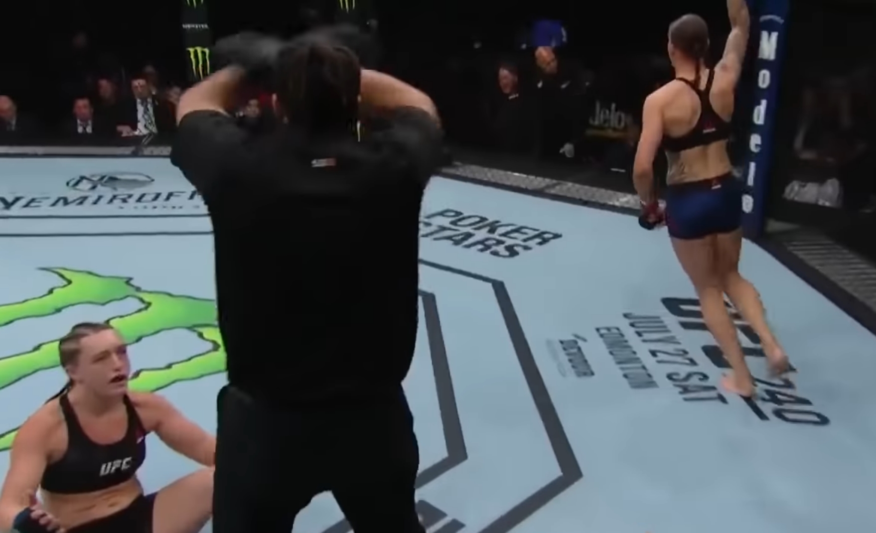 Aspen Ladd i Germaine de Randamie