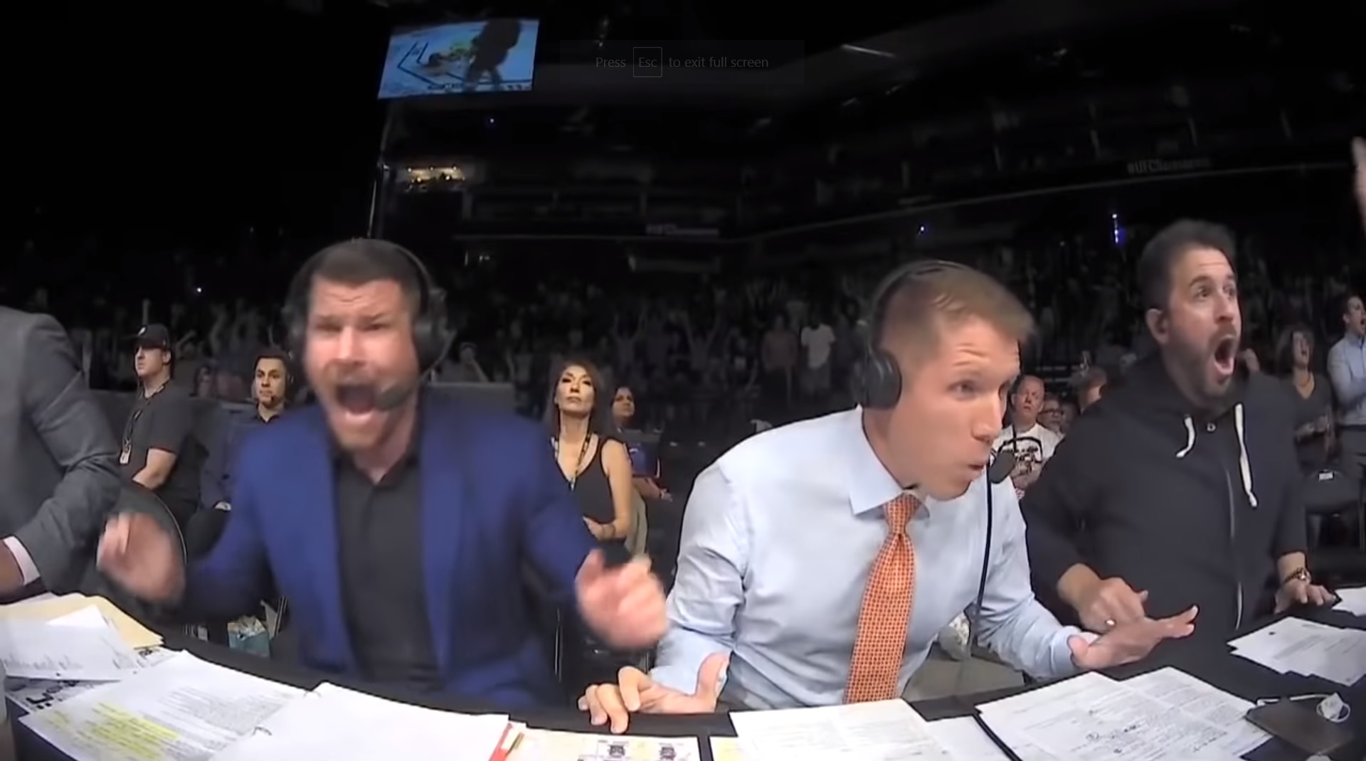 Michael Bisping i Brendan Fitzgerald