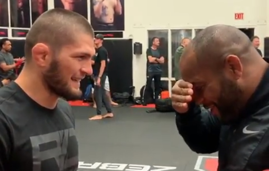 Khabib Nurmagomedov i Daniel Cormier