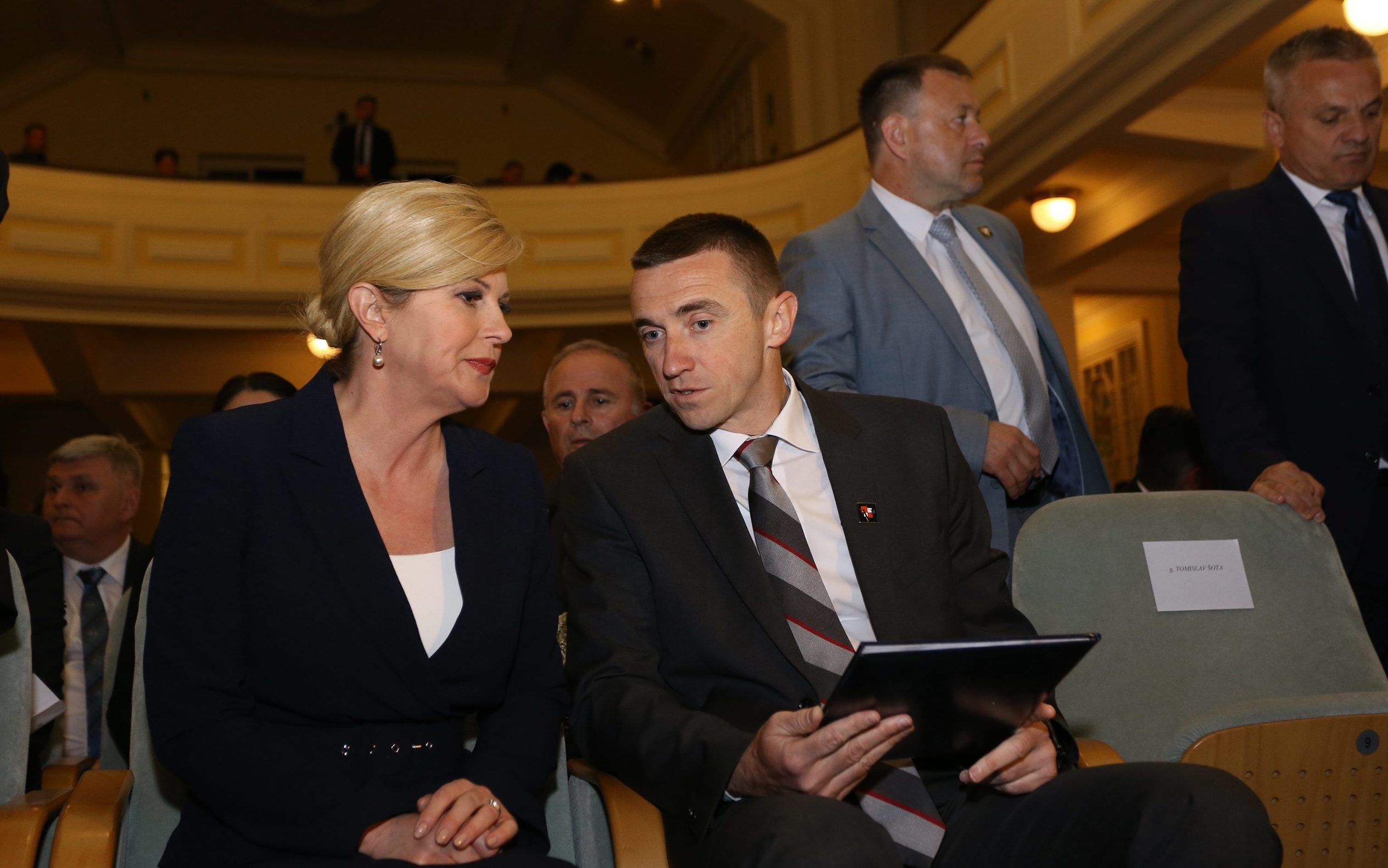 Kolinda Grabar Kitarović i Ivan Penava