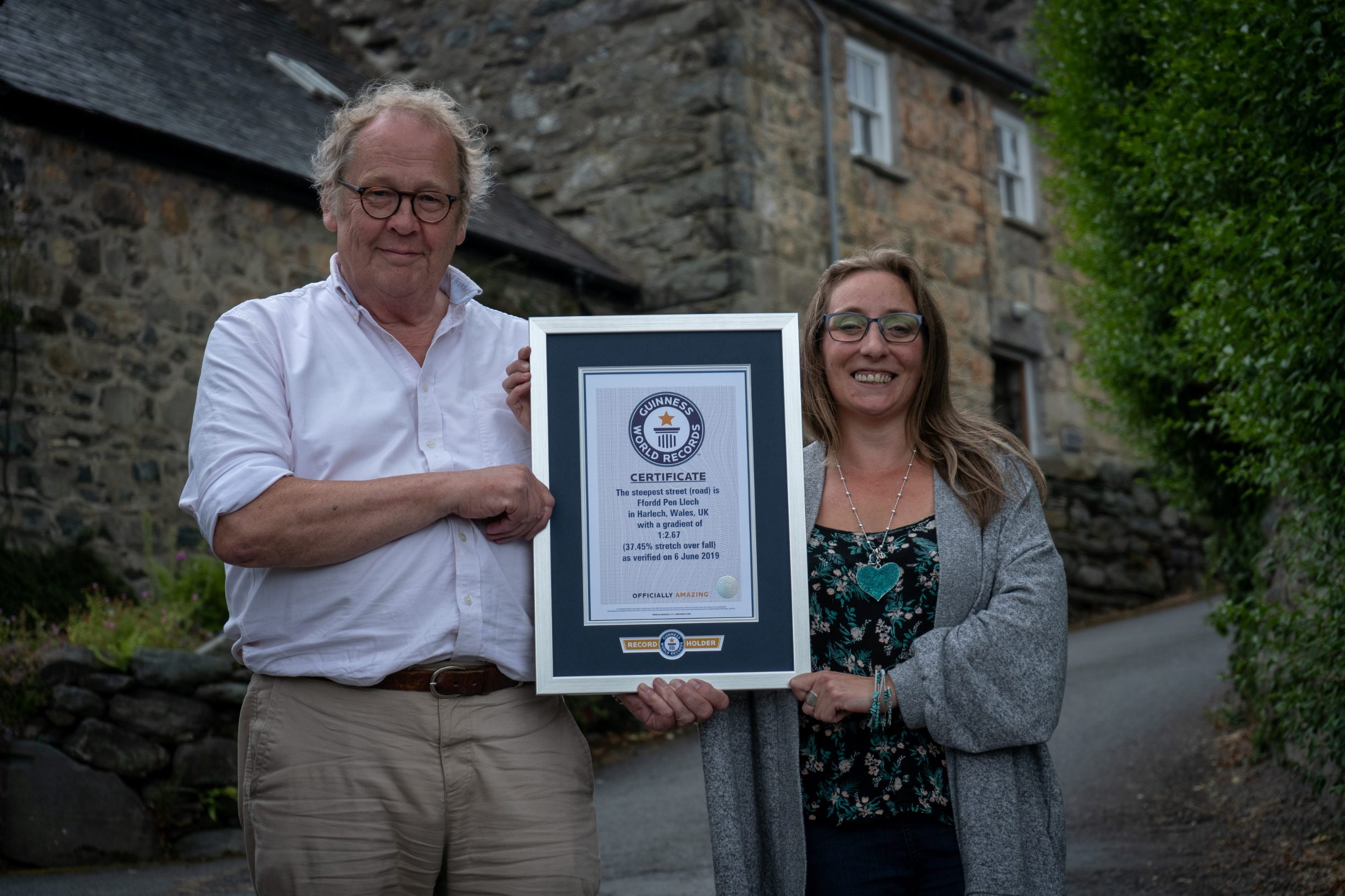 Gwyn Headley i Sarah Badham