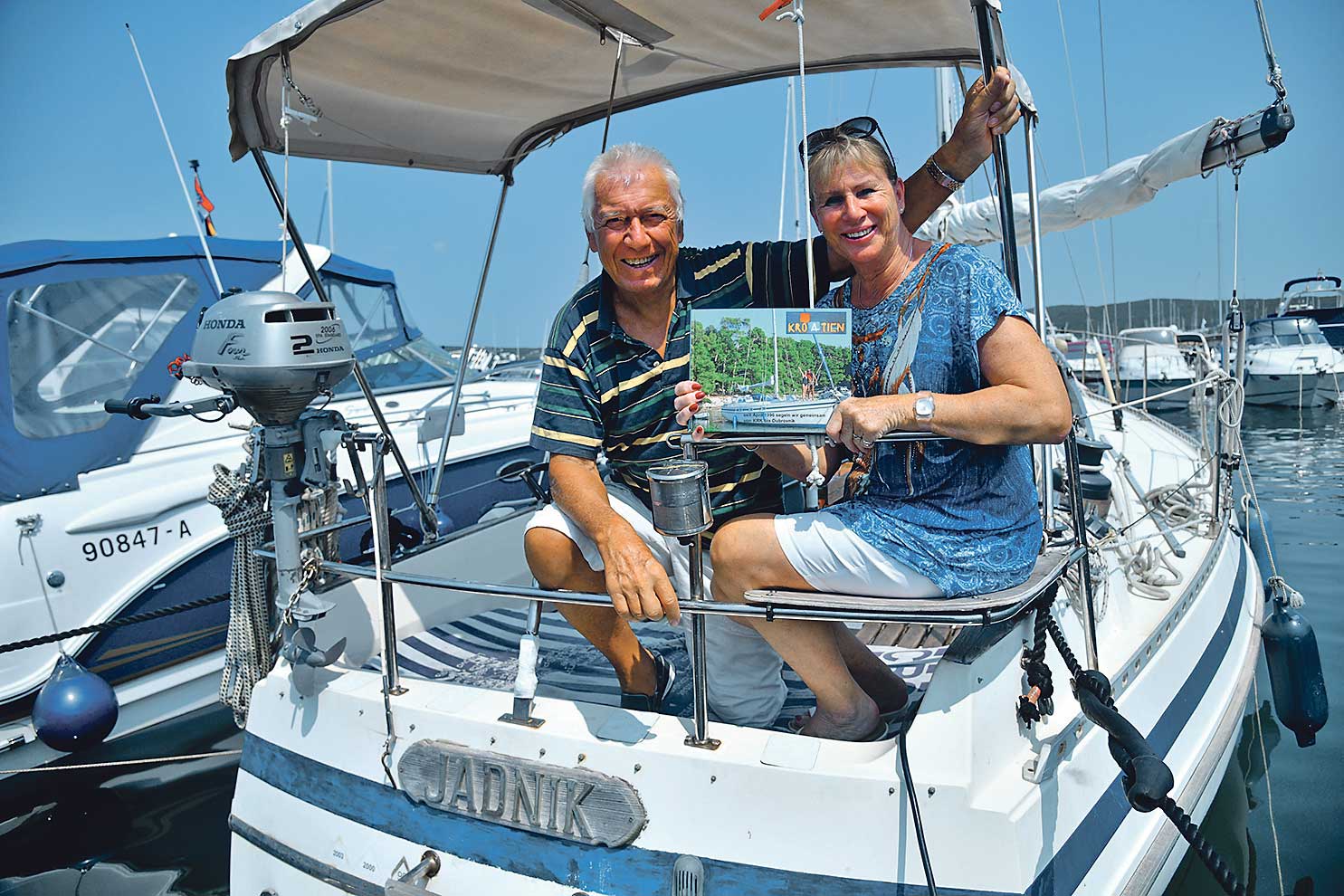 Peter Josting sa suprugom Sybill