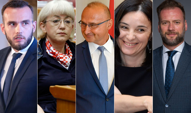 Josip Aladrović, Vesna Bedeković, Gordan Grlić Radman, Marija Vučković i Mario Banožić