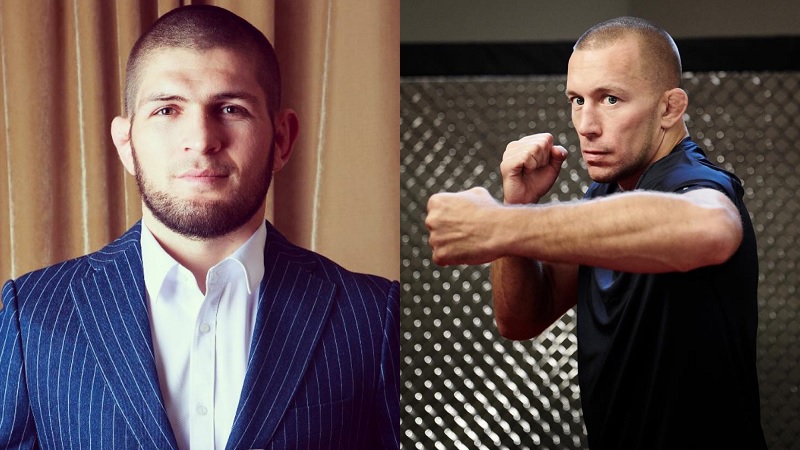 Khabib Nurmagomedov i Georges St-Pierre