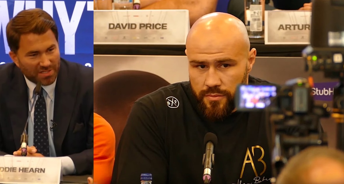 Eddie Hearn i Alen Babić