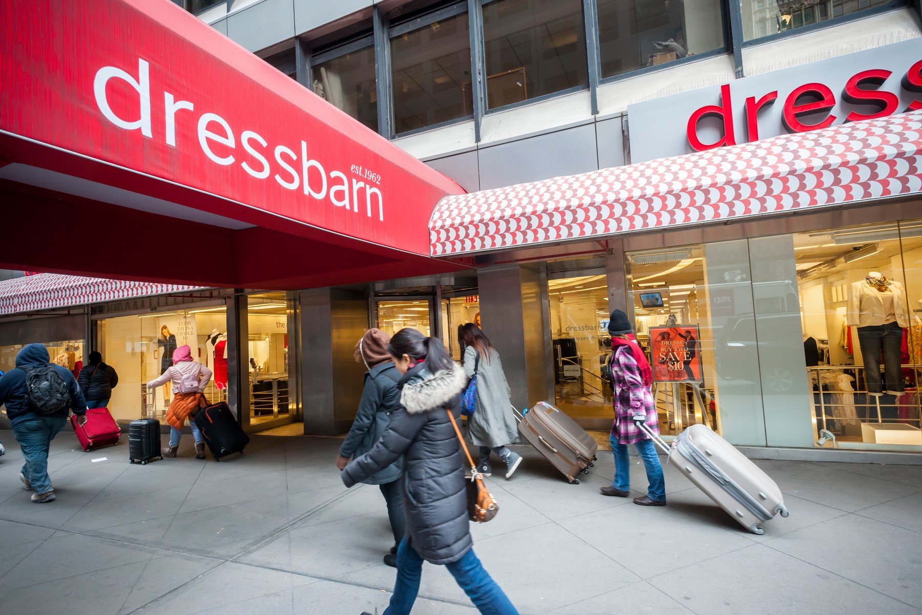 Dressbarn dućan u New Yorku