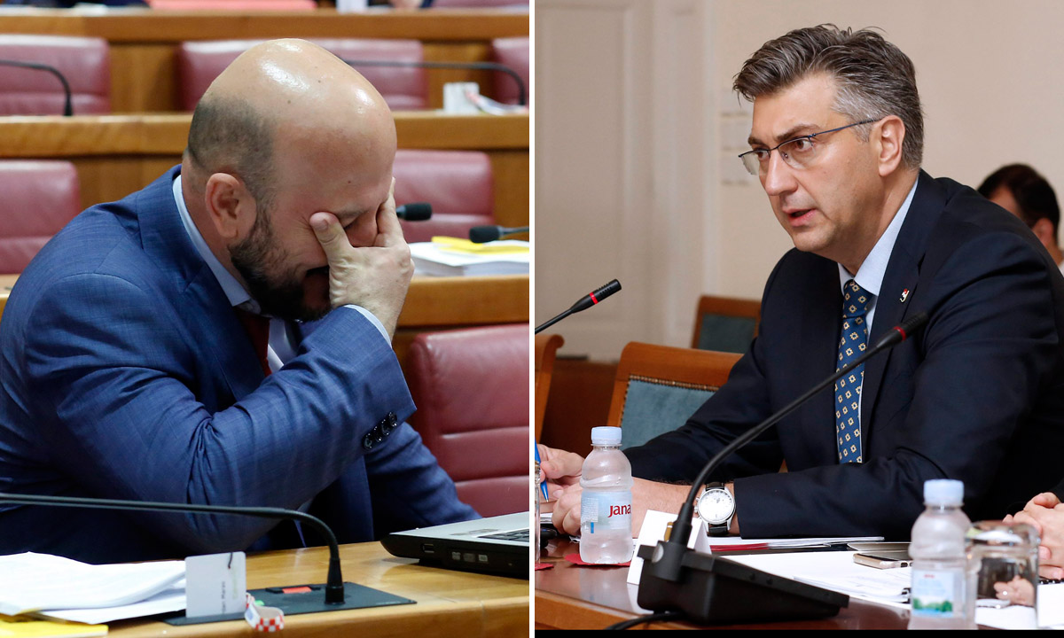 Gordan Maras i Andrej Plenković