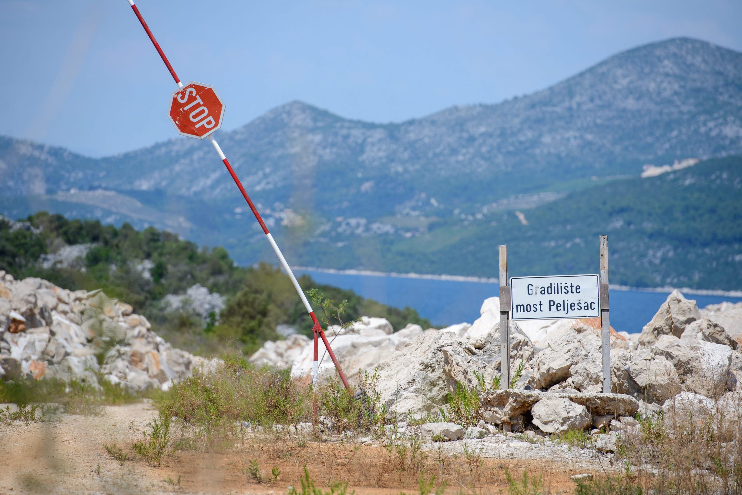 Gradilište Pelješkog mosta