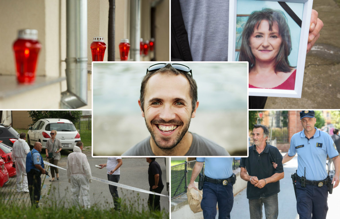 Ivan Pavić, Blaženka Poplašen i ubojica Andrija Drežnjak