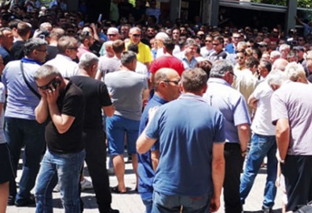 Prosvjed radnika Aluminija