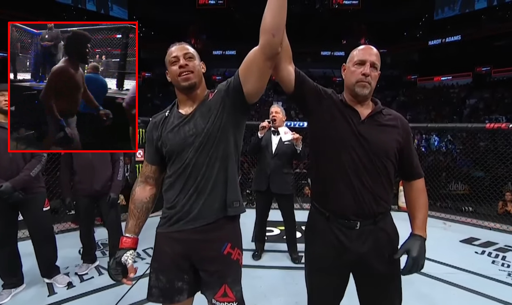 Juan Adams i Greg Hardy