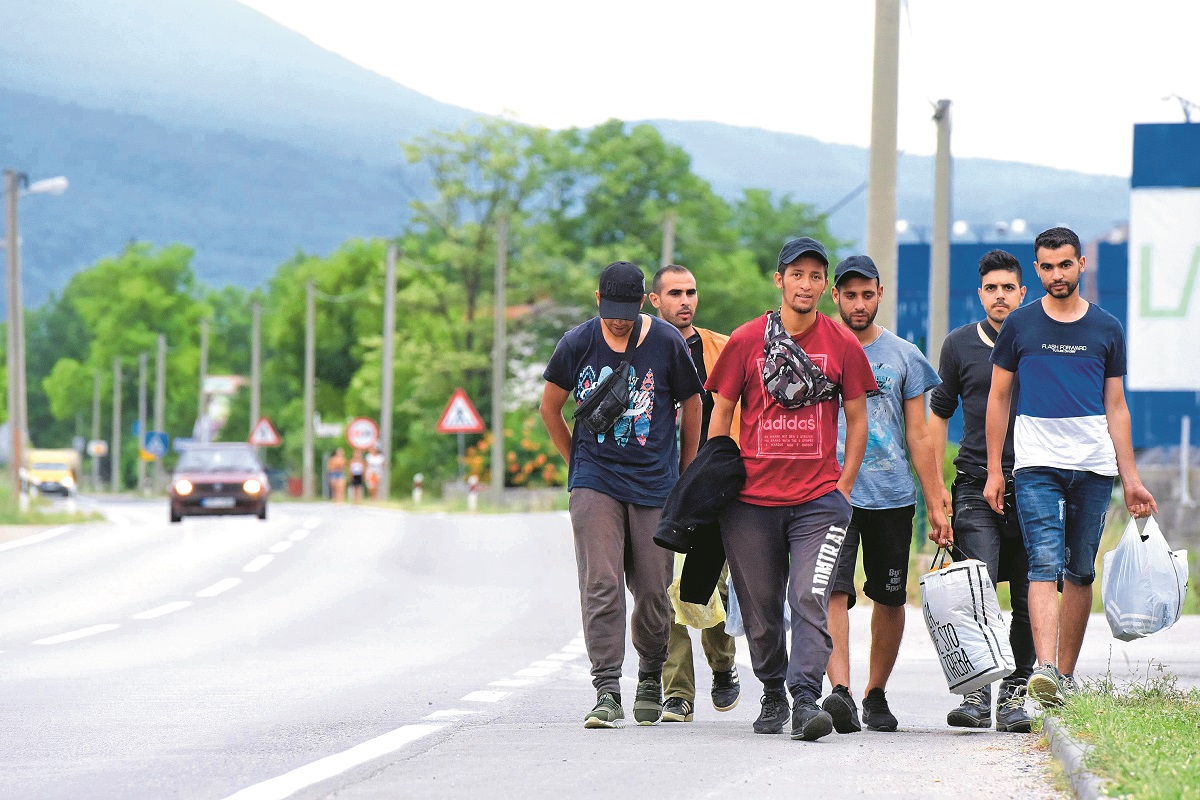 Izbjeglice medju kojima su Osam i Zakarija