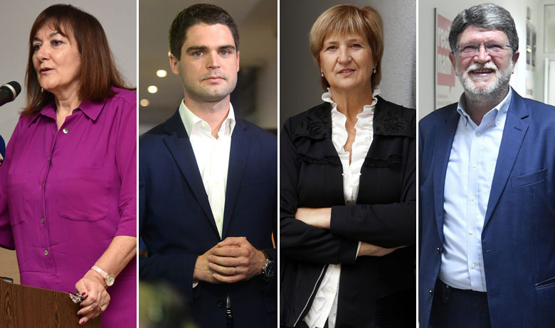 Dubravka Šuica, Karlo Ressler, Ruža Tomašić, Tonino Picula