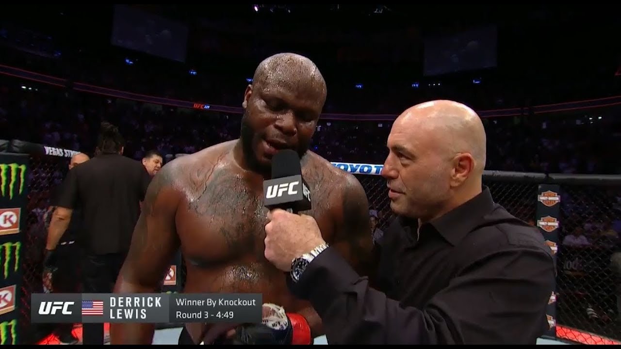 Derrick Lewis i Joe Rogan