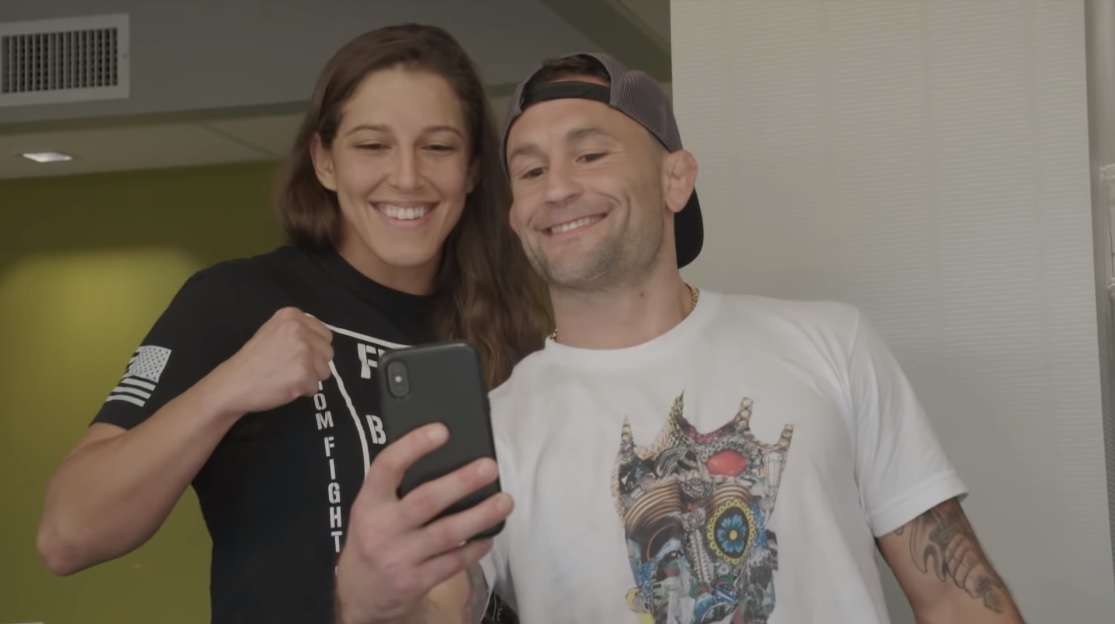 Felicia Spencer i Frankie Edgar