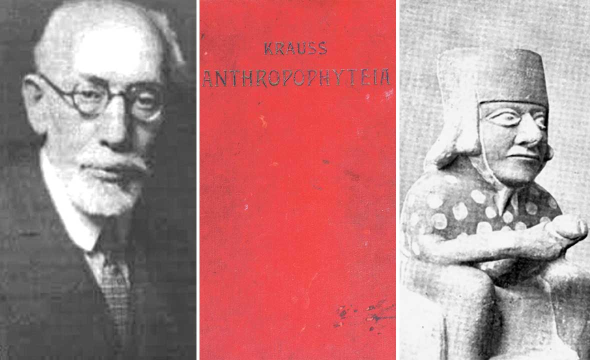 Friedrich Salomon Krauss (lijevo)