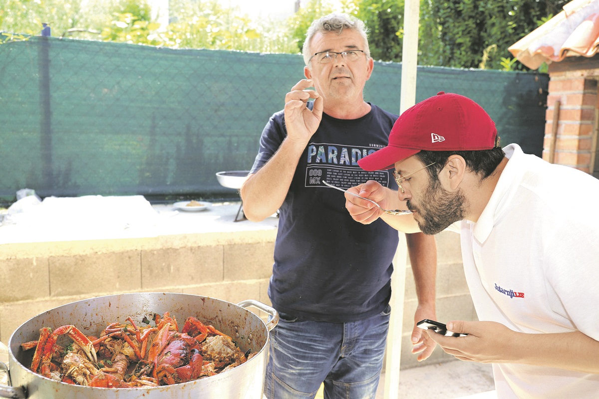Lorenzo Štifanić sprema brudet.