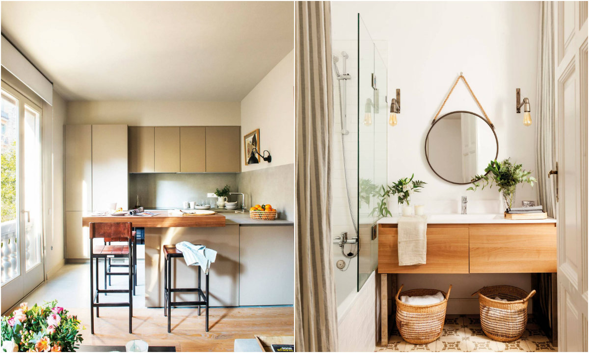 Kuhinjja i kupaonica collage