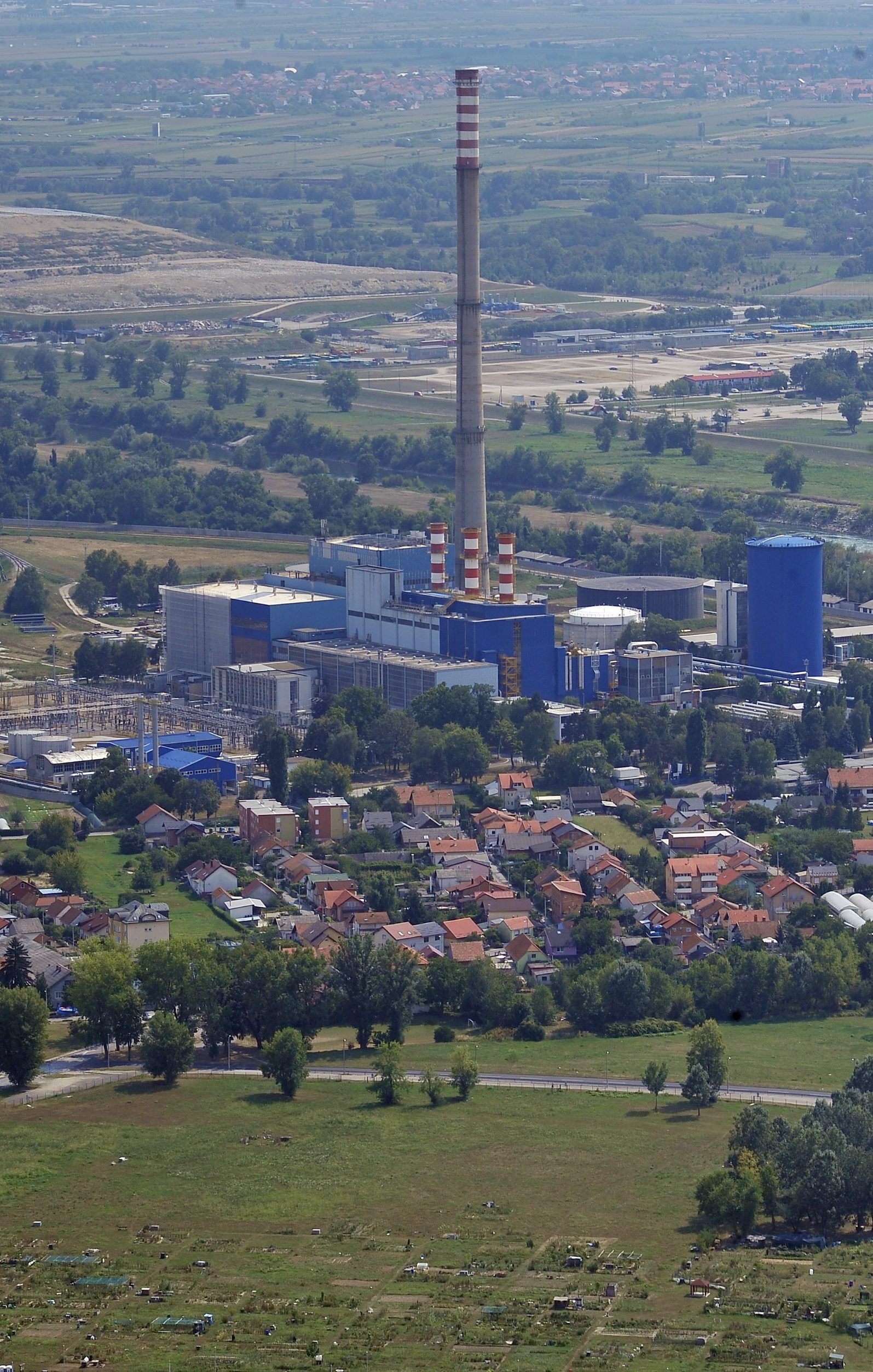 Na fotografiji: Toplana, Borovje