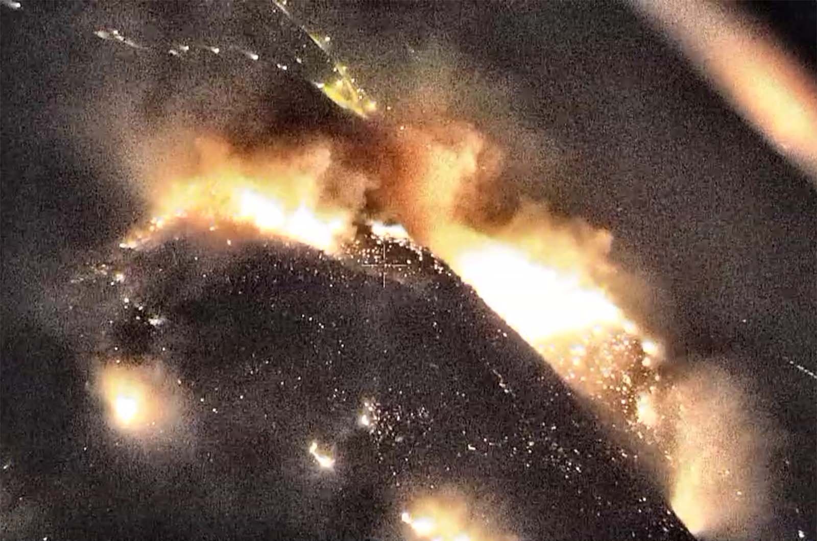 Požar kod Šibenika iz zraka